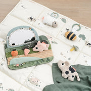 Zachte rammelaar - Tiny sensory rattle Dotti Sand - Rammelaars Done by Deer - In den Olifant