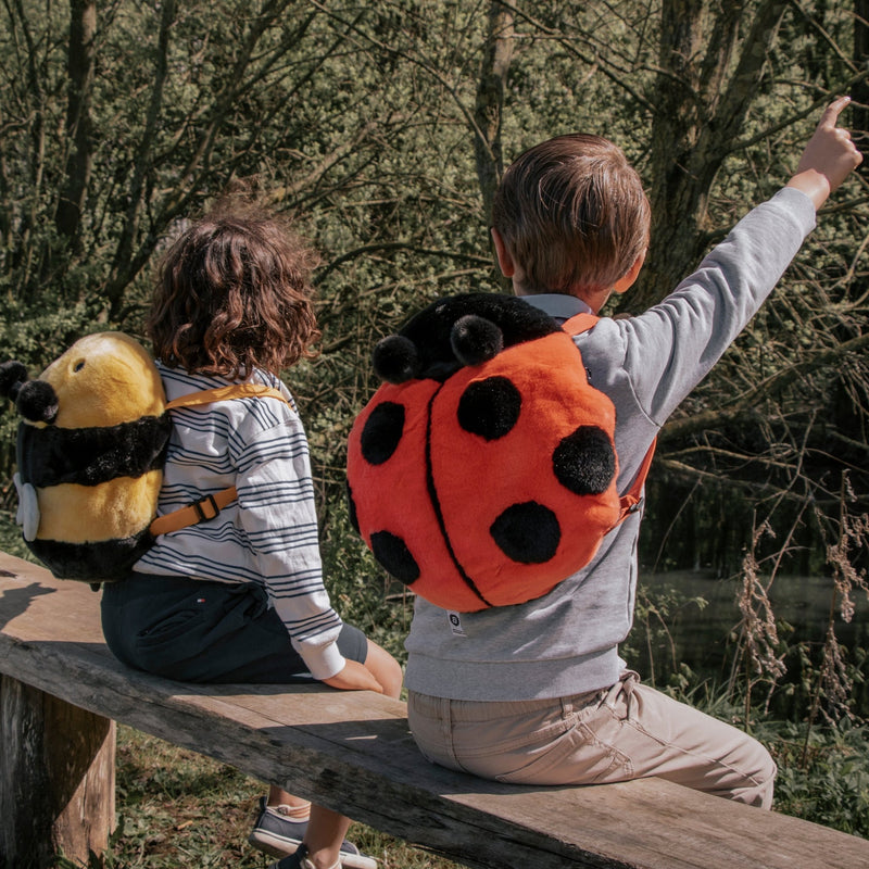 Zachte rugzak Ladybug - Rugzakken Wild & Soft - In den Olifant