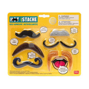 Zelfklevende valse snoren Hot Moustache - set van 6 - Verkleedaccessoires Legami - In den Olifant