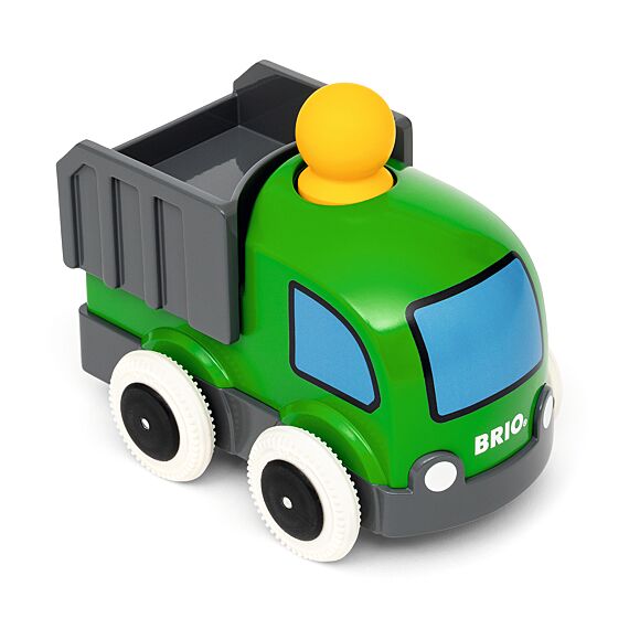 Zelfrijdende Speelgoedvrachtwagen - Push & Go Truck - Brio - In den Olifant