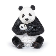 Zittende Panda Met Jong - Speeldieren Papo - In den Olifant