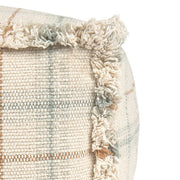 Zitzak Handloom Pouf Blue Sage - 40 x 40 x 20 cm - Kinderzetels en poefs Lorena Canals - In den Olifant