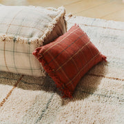 Zitzak Handloom Pouf Blue Sage - 40 x 40 x 20 cm - Kinderzetels en poefs Lorena Canals - In den Olifant