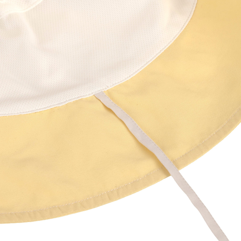 Zomerhoedje Sun Protection Fishing Hat Checkerboard pale yellow/sea salt - Zonnehoedjes Lässig - In den Olifant