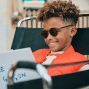 Zonnebril D Junior Sun Old Leather - 5 tot 10 jaar - Zonnebrillen Izipizi - In den Olifant