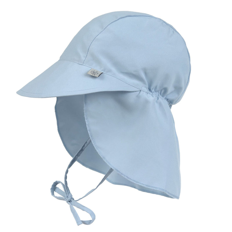Zonnehoedje met flap LSF Sun Protection Flap Hat sky blue - Zonnehoedjes Lässig - In den Olifant