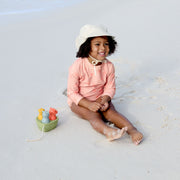 Zonnehoedje met nekbescherming LSF Sun Protection Flap Hat sea salt - Zonnehoedjes Lässig - In den Olifant