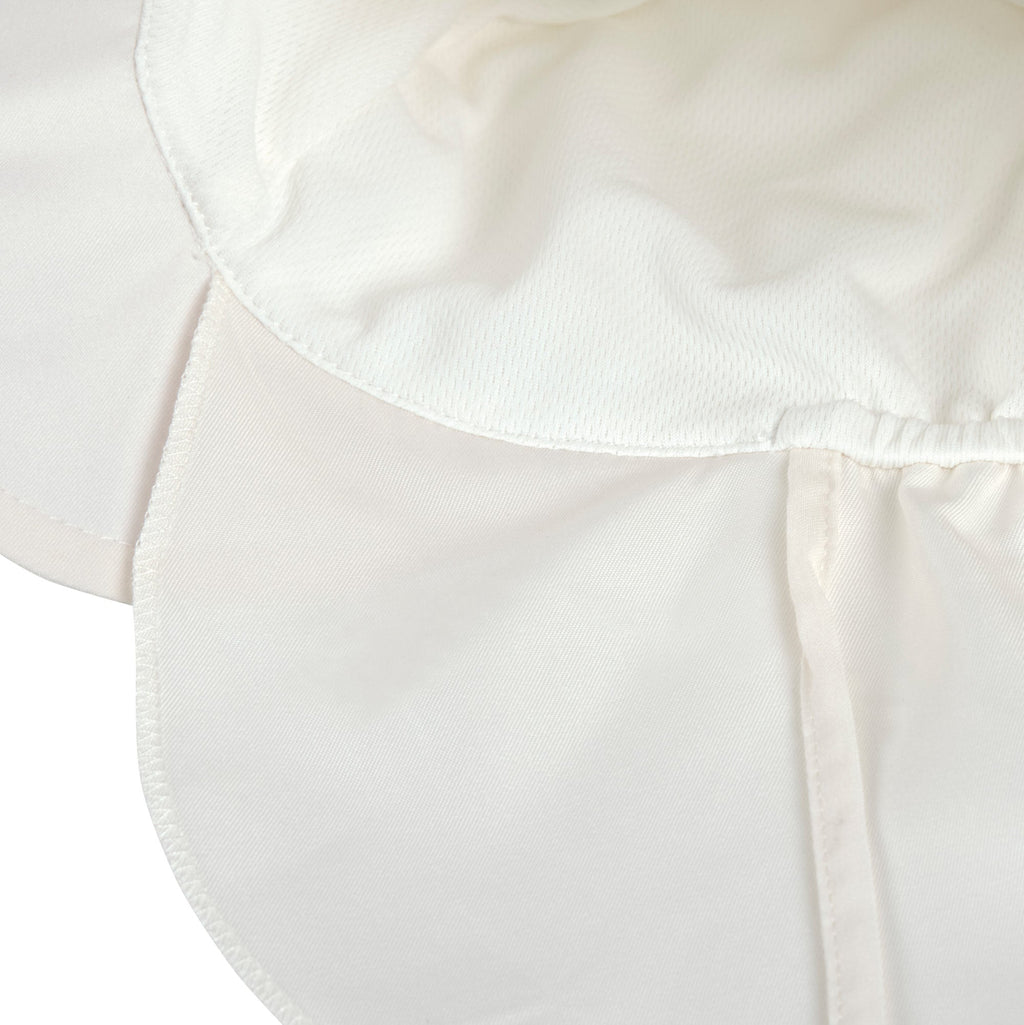 Zonnehoedje met nekbescherming LSF Sun Protection Flap Hat sea salt - Zonnehoedjes Lässig - In den Olifant