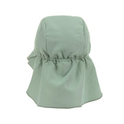 Zonnehoedje met nekbescherming Sun Protection Flap Hat green - Zonnehoedjes Lässig - In den Olifant