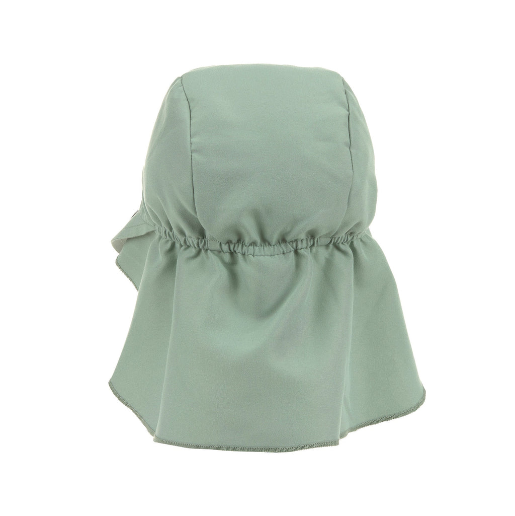Zonnehoedje met nekbescherming Sun Protection Flap Hat green - Zonnehoedjes Lässig - In den Olifant