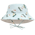 Zonnehoedje Sun Protection Bucket Hat Ice Cream Truck illusion blue - Zonnehoedjes Lässig - In den Olifant