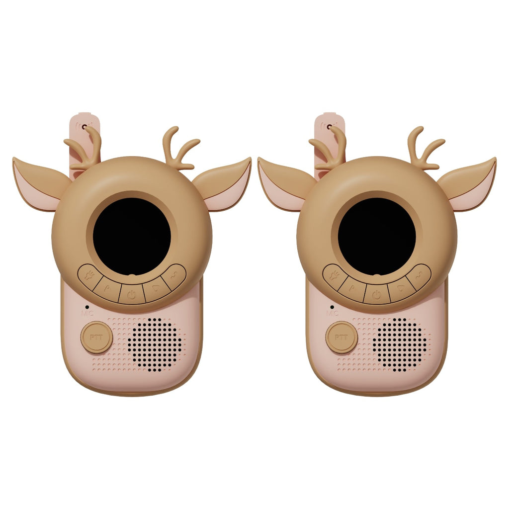 Zoo walkie talkie - Deer & Deer - Actief buitenspeelgoed The Zoo Family - In den Olifant