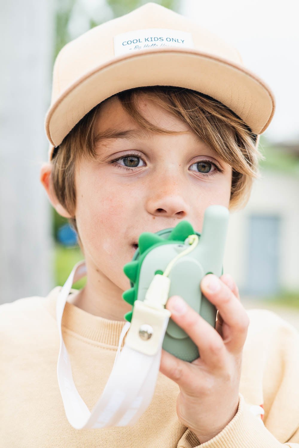 Zoo walkie talkie - Dino green & dino green - STEM speelgoed The Zoo Family - In den Olifant
