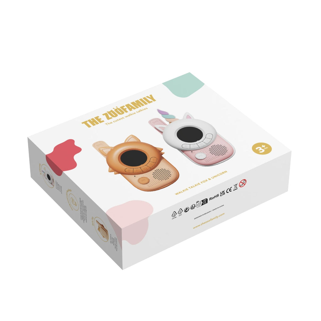 Zoo walkie talkie - Fox & Unicorn - STEM speelgoed The Zoo Family - In den Olifant