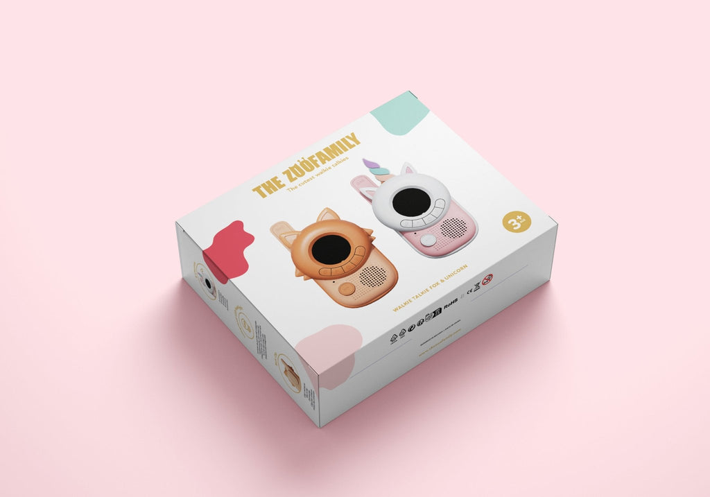 Zoo walkie talkie - Fox & Unicorn - STEM speelgoed The Zoo Family - In den Olifant