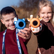 Zoo walkie talkie - Raccoon & Deer - Actief buitenspeelgoed The Zoo Family - In den Olifant