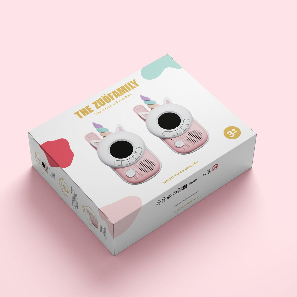 Zoo walkie talkie - Unicorn & unicorn - STEM speelgoed The Zoo Family - In den Olifant