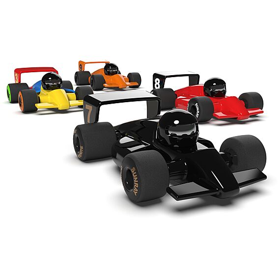Zware F1 Racewagen - Turbo Jet - Auto's en voertuigen Playforever - In den Olifant
