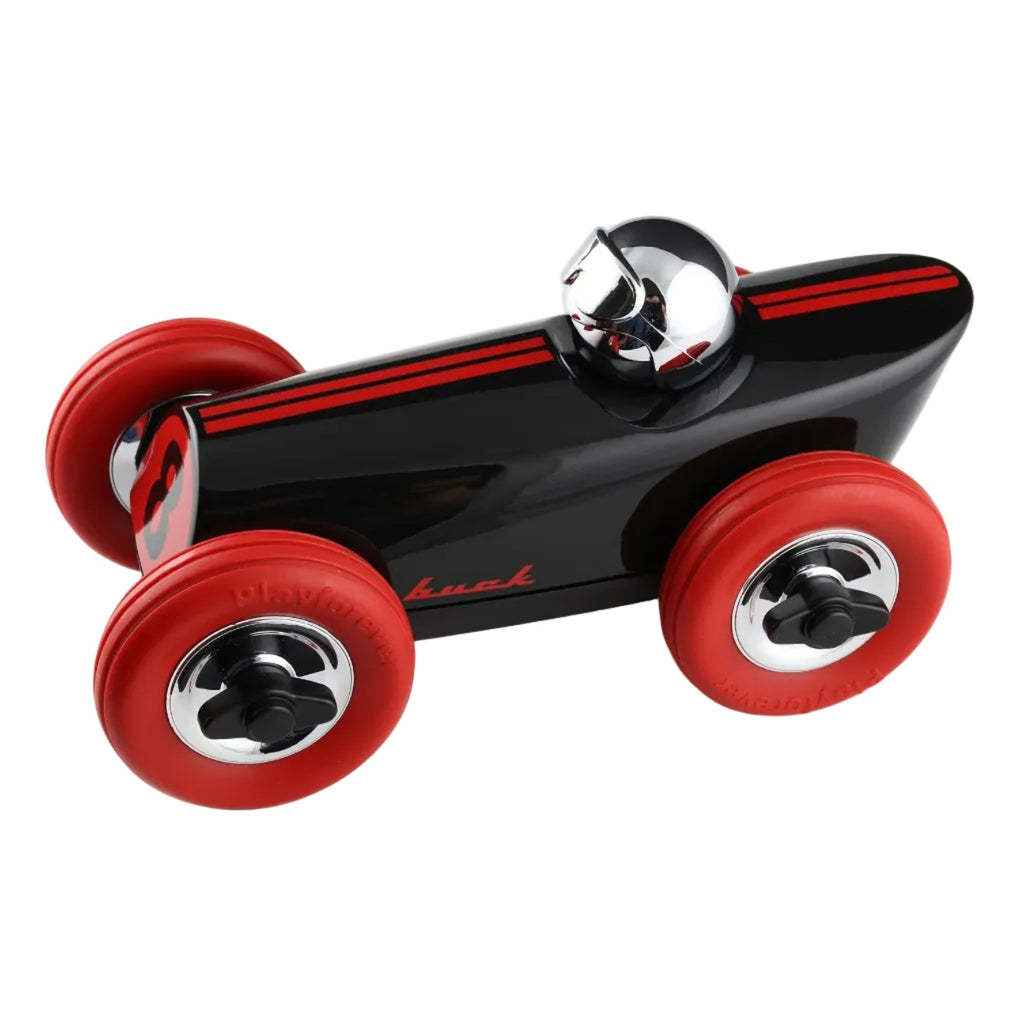 Zwart rode racewagen - Buck Roddie - Auto's en voertuigen Playforever - In den Olifant