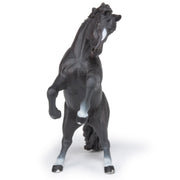 Zwart Steigerend Paard - Speeldieren Papo - In den Olifant