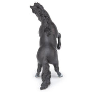 Zwart Steigerend Paard - Speeldieren Papo - In den Olifant