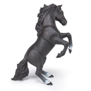 Zwart Steigerend Paard - Speeldieren Papo - In den Olifant
