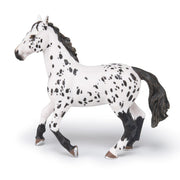 Zwarte Appeloosa Paard - Speeldieren Papo - In den Olifant