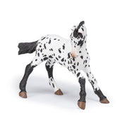 Zwarte Appeloosa Veulen - Speeldieren Papo - In den Olifant