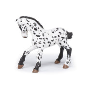 Zwarte Appeloosa Veulen - Speeldieren Papo - In den Olifant