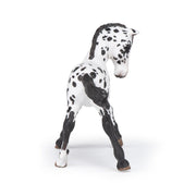 Zwarte Appeloosa Veulen - Speeldieren Papo - In den Olifant