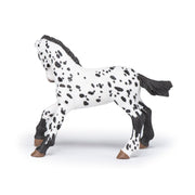 Zwarte Appeloosa Veulen - Speeldieren Papo - In den Olifant