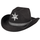 Zwarte Cowboy Hoed Austin - Verkleedaccessoires Souza for kids - In den Olifant