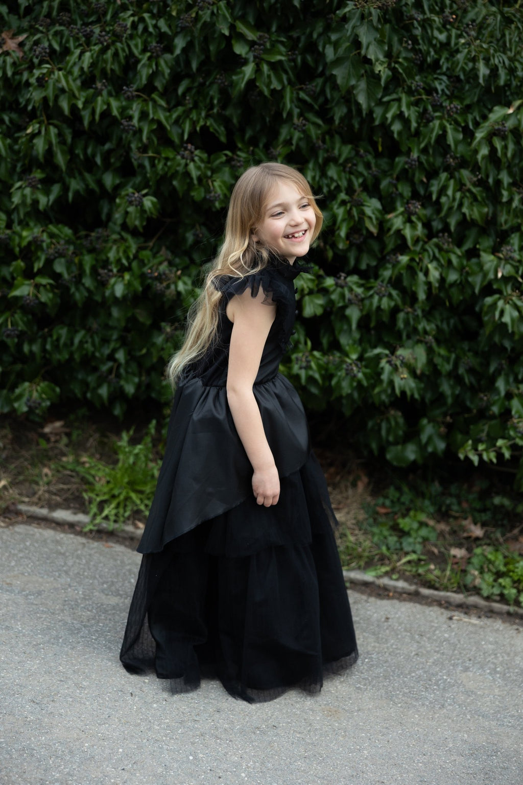 Zwarte verkleedjurk - Gothic Mischief Witch Dress - Verkleedjurken Great Pretenders - In den Olifant