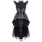 Zwarte verkleedjurk - Gothic Mischief Witch Dress - Verkleedjurken Great Pretenders - In den Olifant