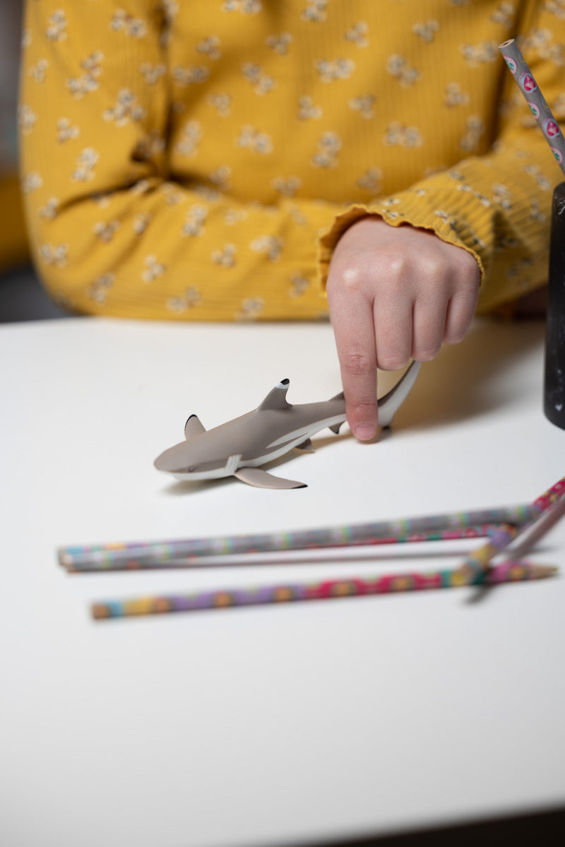 Zwartpuntrifhaai - Speeldieren Papo - In den Olifant