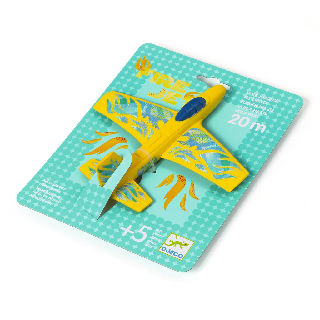 Zweefvliegtuigje Fire Jet - Actief buitenspeelgoed Djeco - In den Olifant